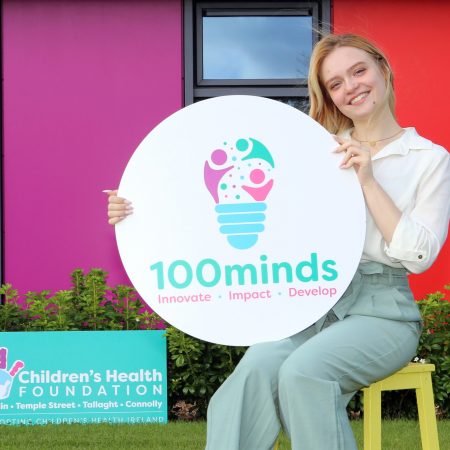 Student Ambassador Valery Goulakova promoting 100minds, supporting Children's Health Ireland at Crumlin, Temple street, Tallaght and Connolly.

Photos by Jenny Callanan